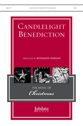 Candlelight Benediction SATB choral sheet music cover